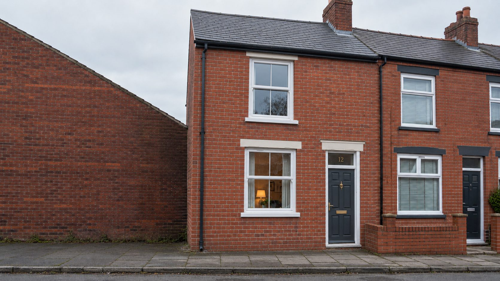 The same house after refurbishment (illustrative image)